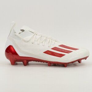 Adidas Adizero Primeknit 'White Team Power Red' HP8740 Football Cleats size 12.5